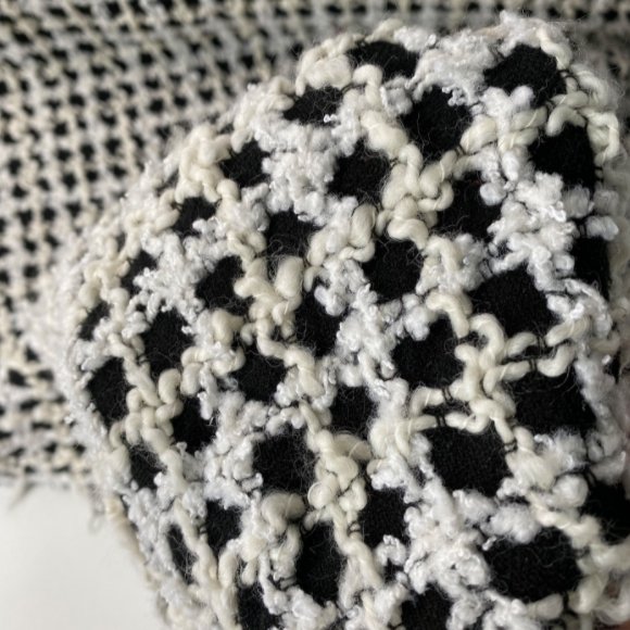 Balmain Tweed - Black & shades of white