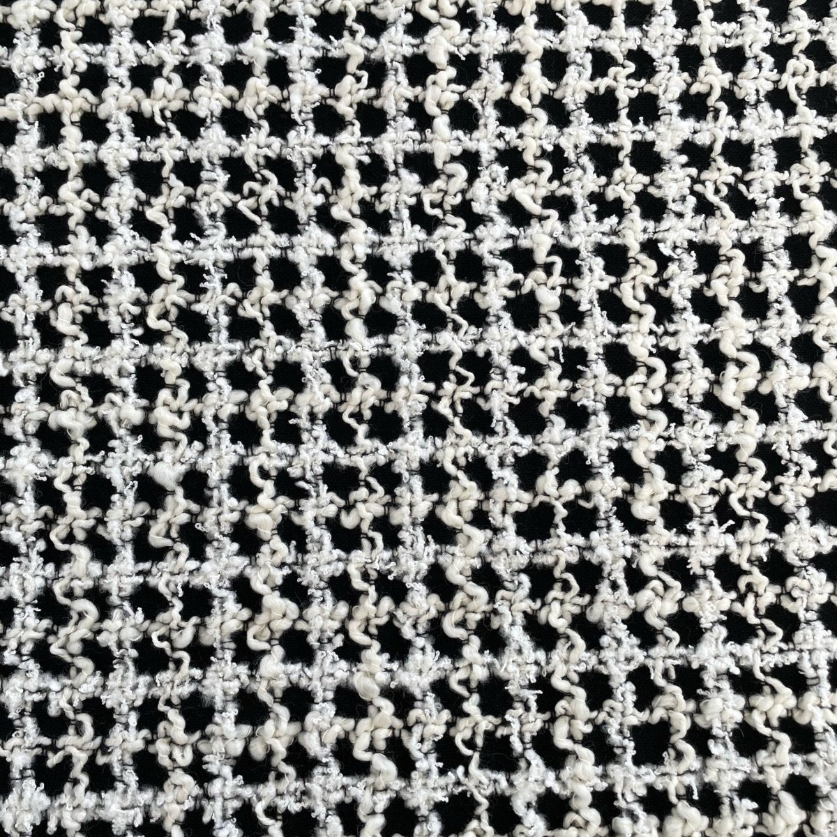 Balmain Tweed - Black & shades of white