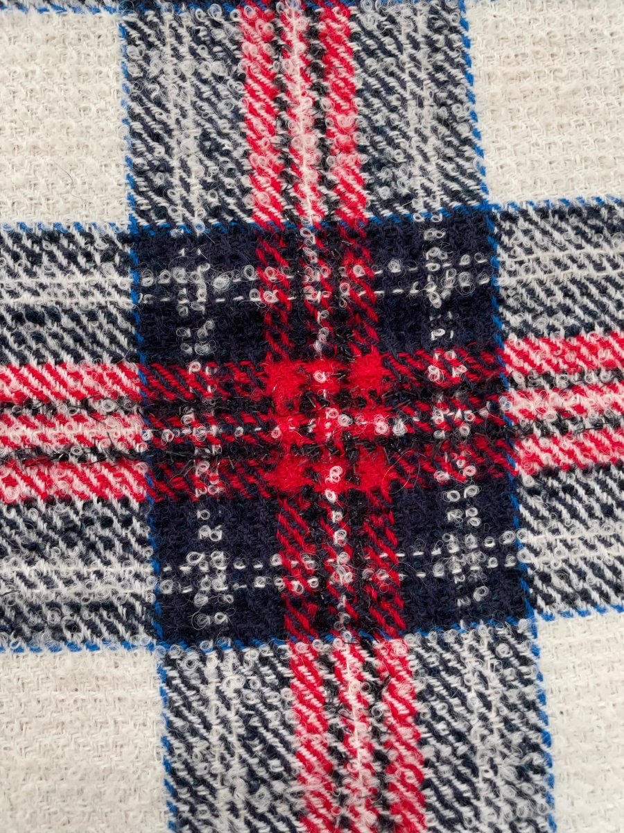 Balmain Woolen Tweed Checked