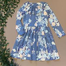 Blomsterjersey Art Gallery Fabrics - Bloesem Dark