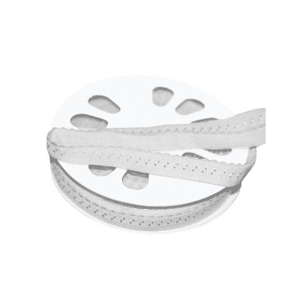 Blonde strikk 20 mm Hvit