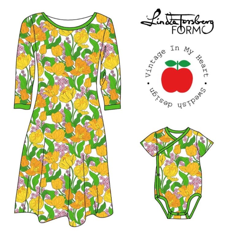 Bombastic White/Yellow - vintage in my heart