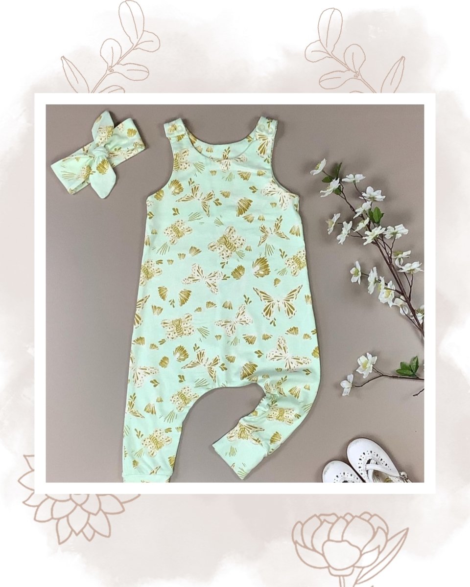 Bomullsjersey sommerfugler Art Gallery Fabrics - Hello Ollie