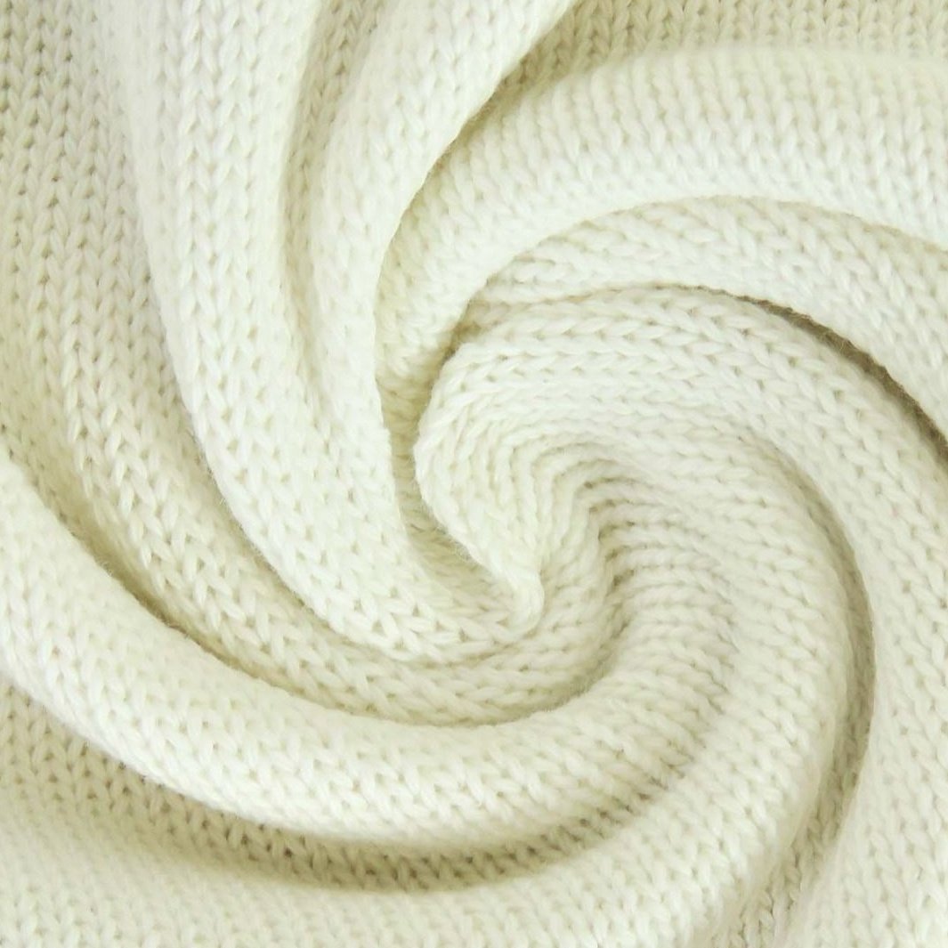 Bomullsstrikk - Off White