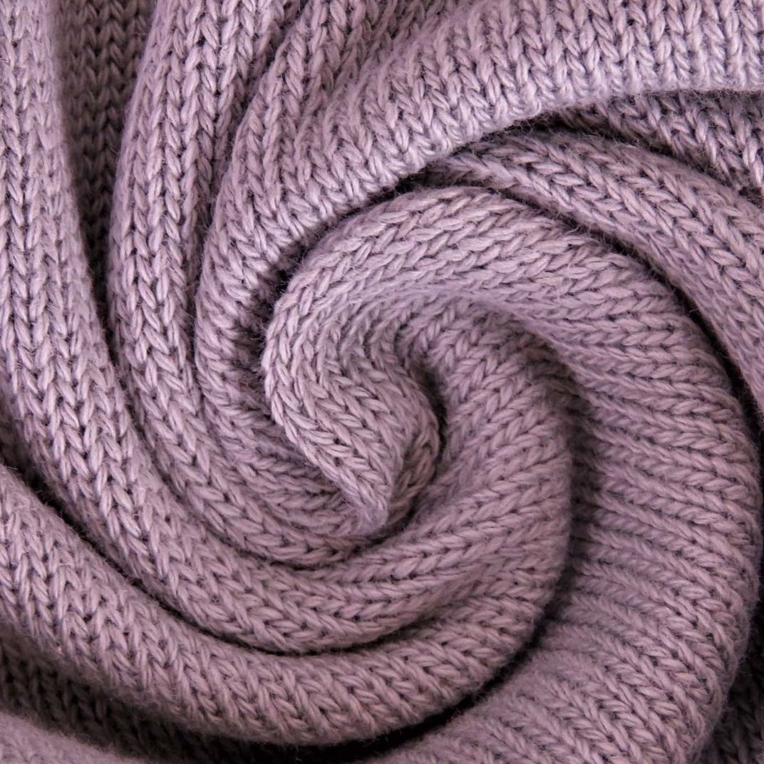 Bomullsstrikk - Old Rose