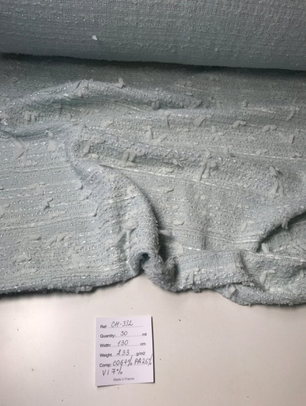 Chanel Tweed Blue/green