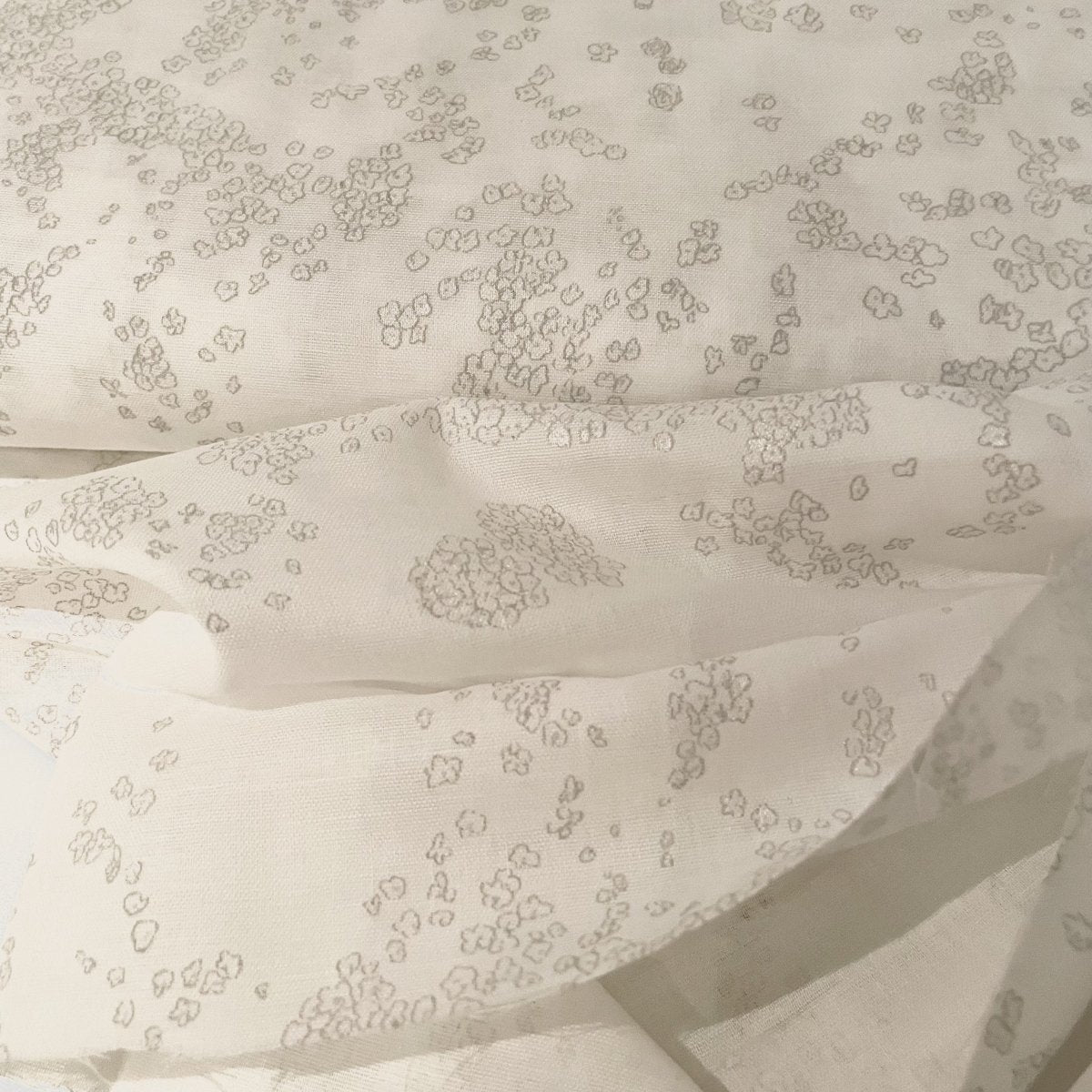 DOUBLE GAUZE - HVIT MUSSELIN - LEI NANI - KOKKA