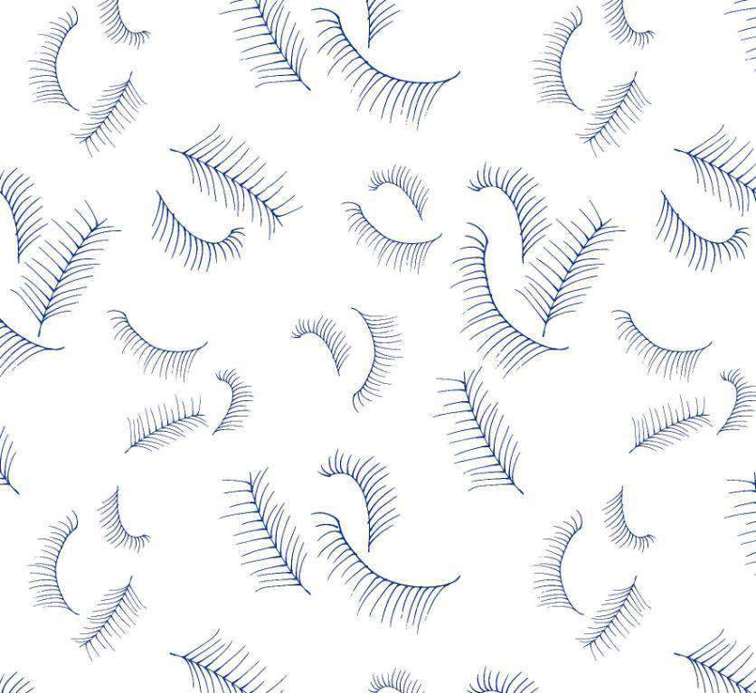 Feathers - økologisk bomullsjersey