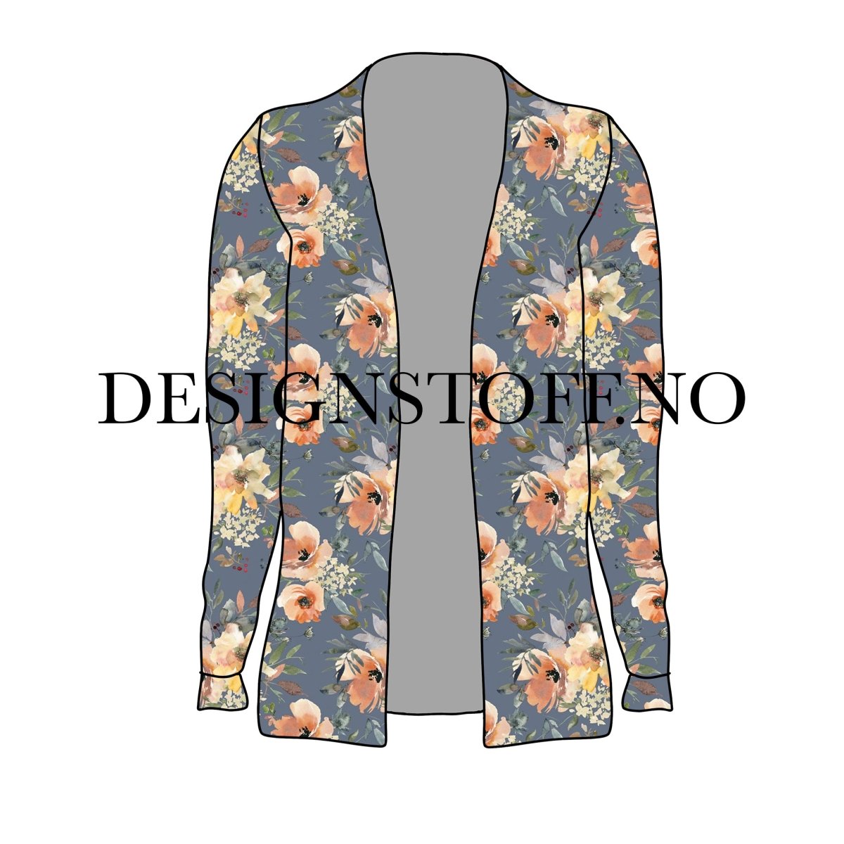 FRENCH TERRY - KIARA BLUE- TYGDRØMMAR