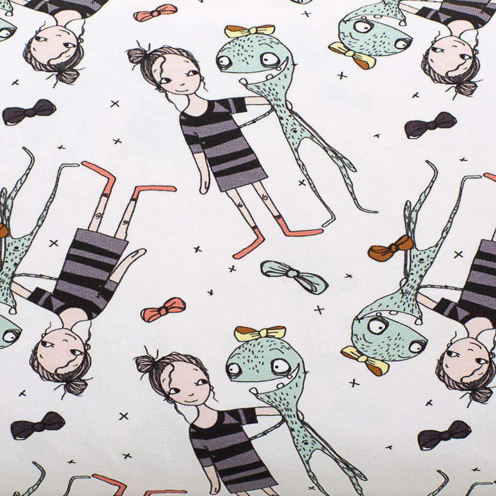 Friends with Aliens økologisk jersey