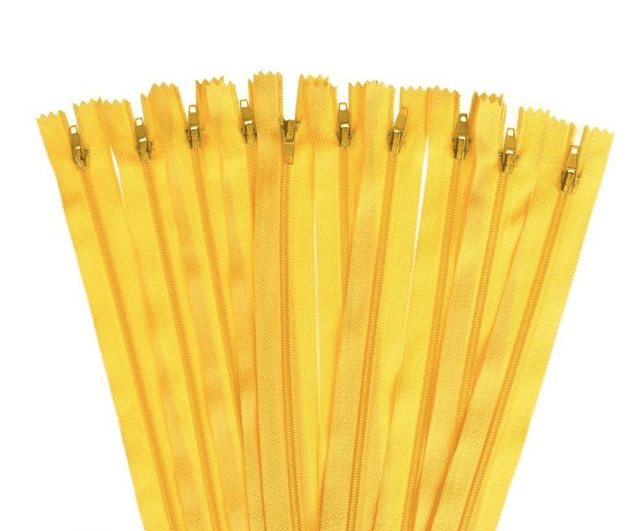 Glidelås i mange farger - Ikke delbare - 20 cm