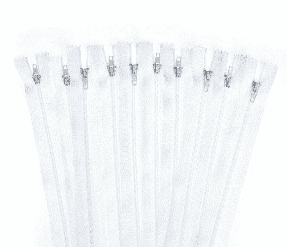 Glidelås i mange farger - Ikke delbare - 20 cm