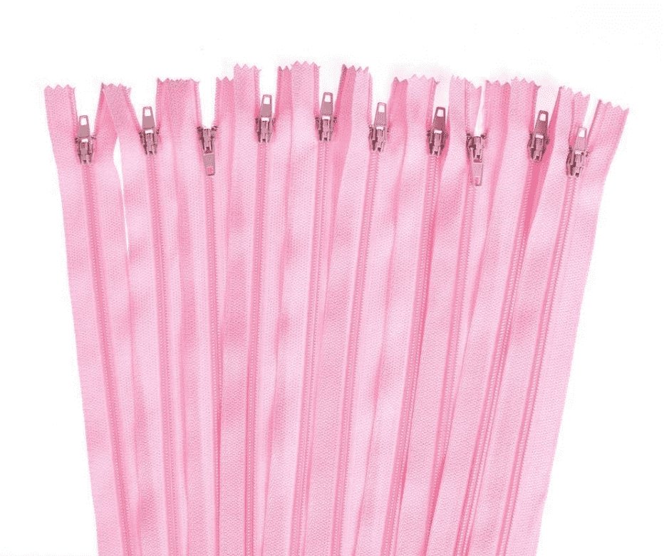 Glidelås i mange farger - Ikke delbare - 20 cm