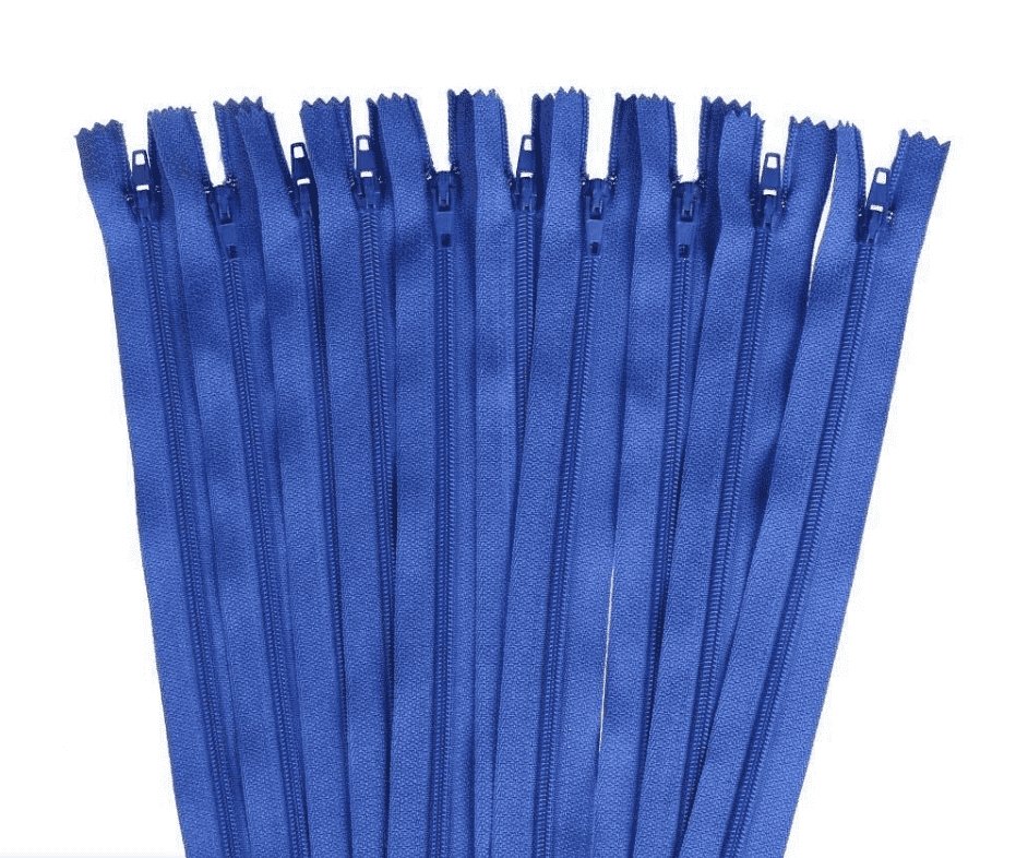 Glidelås i mange farger - Ikke delbare - 20 cm