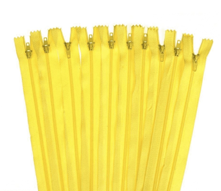 Glidelås i mange farger - Ikke delbare - 20 cm