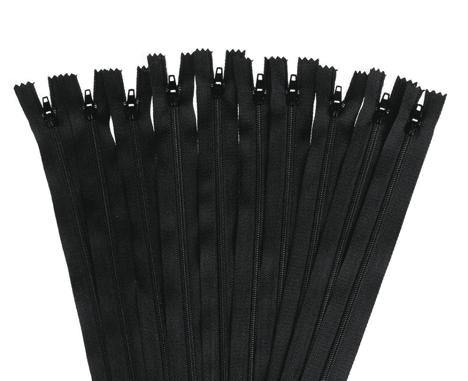 Glidelås i mange farger - Ikke delbare - 20 cm