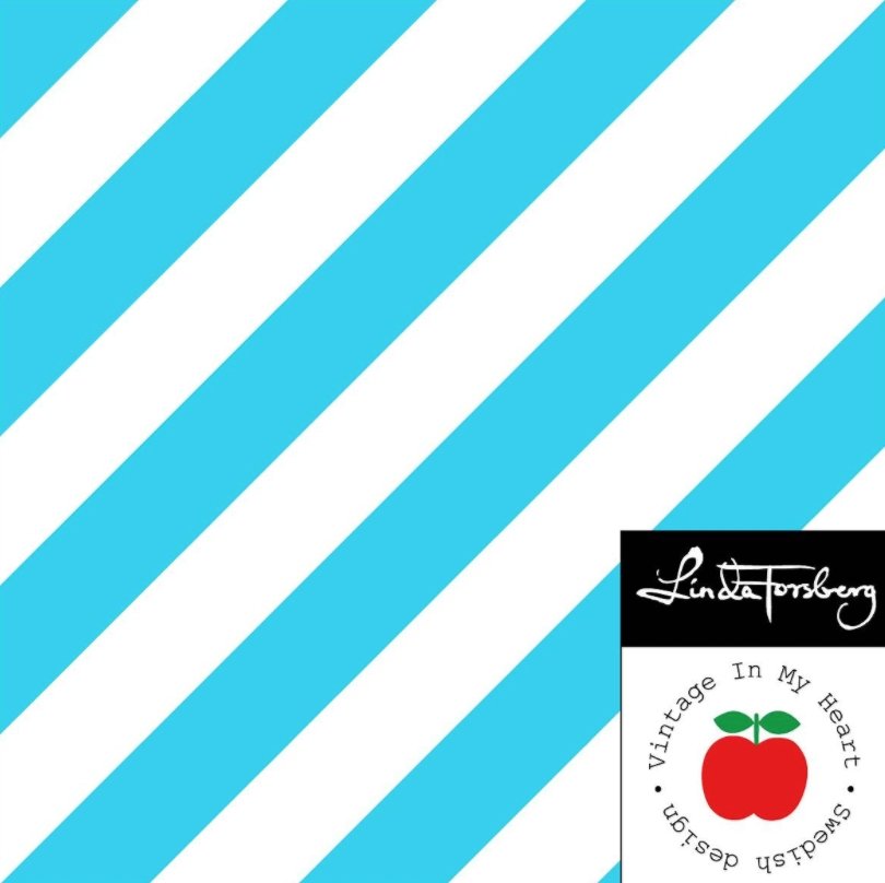 Go Colorful Diagonal Blue and White Jersey - Vintage in my heart