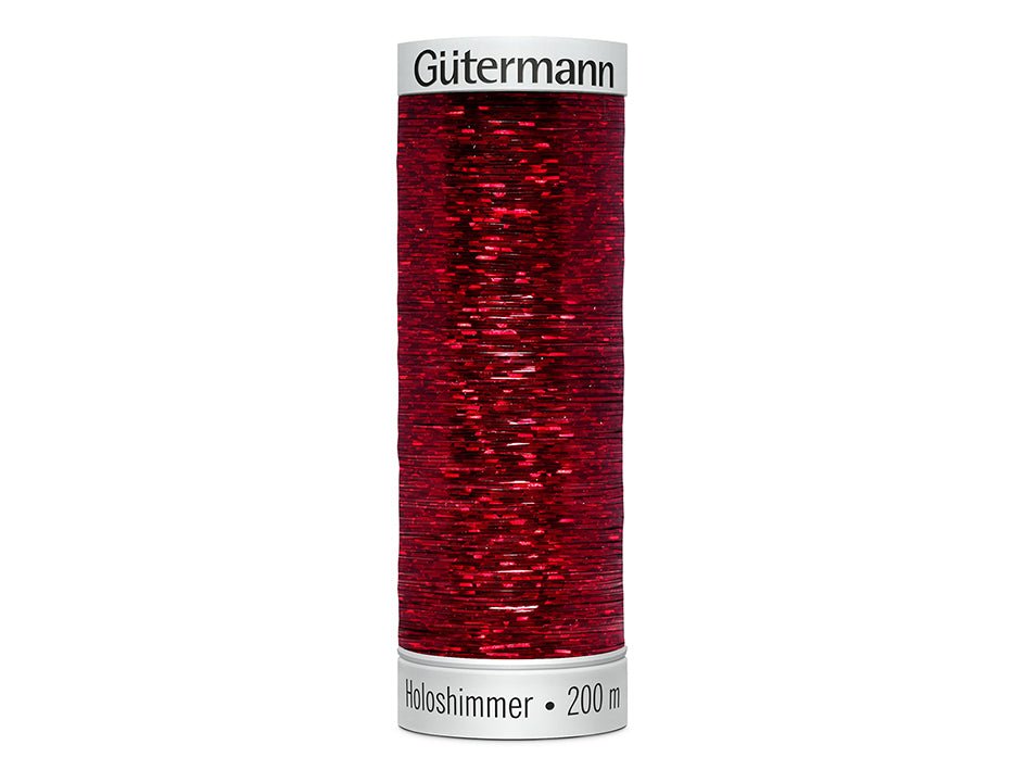 Gütermann Sulky Holoshimmer 200m – Rød 6014