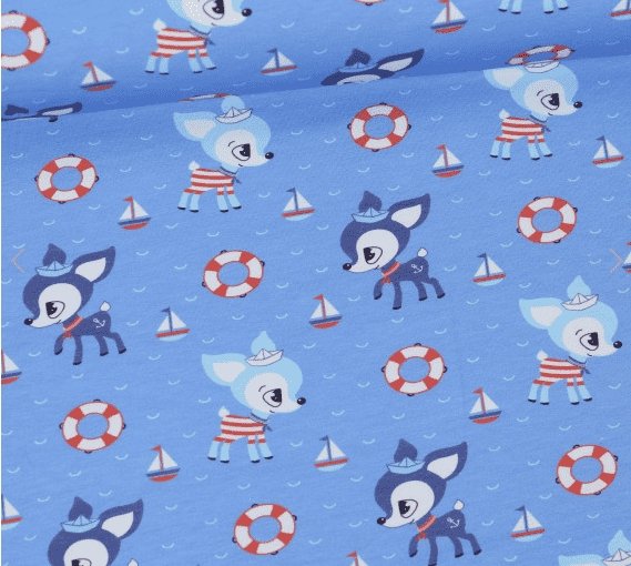 HafenKitz - Kitz Ahoi - Blå - NIKIKO Design