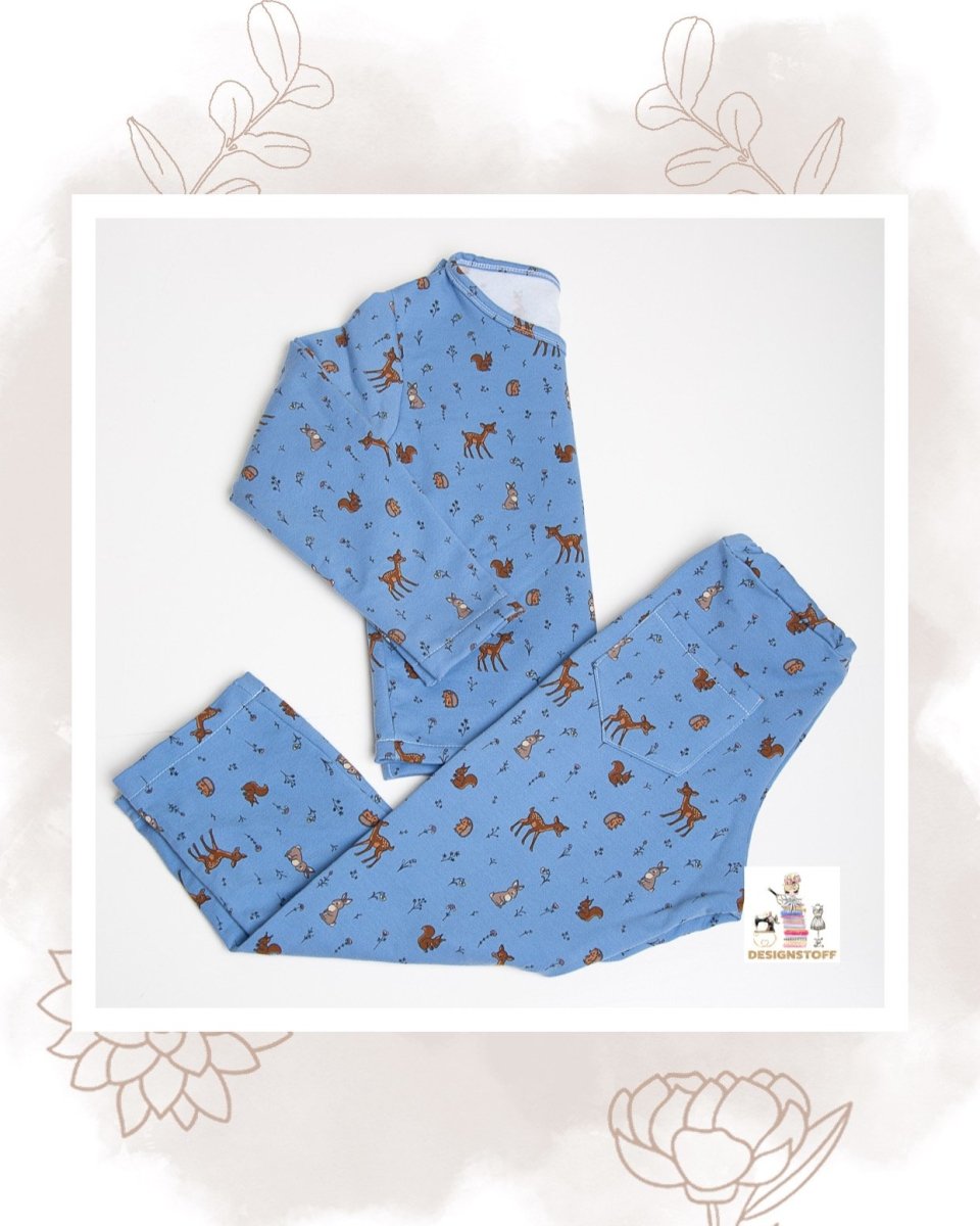 Isoli - Dyrene i skogen - blå