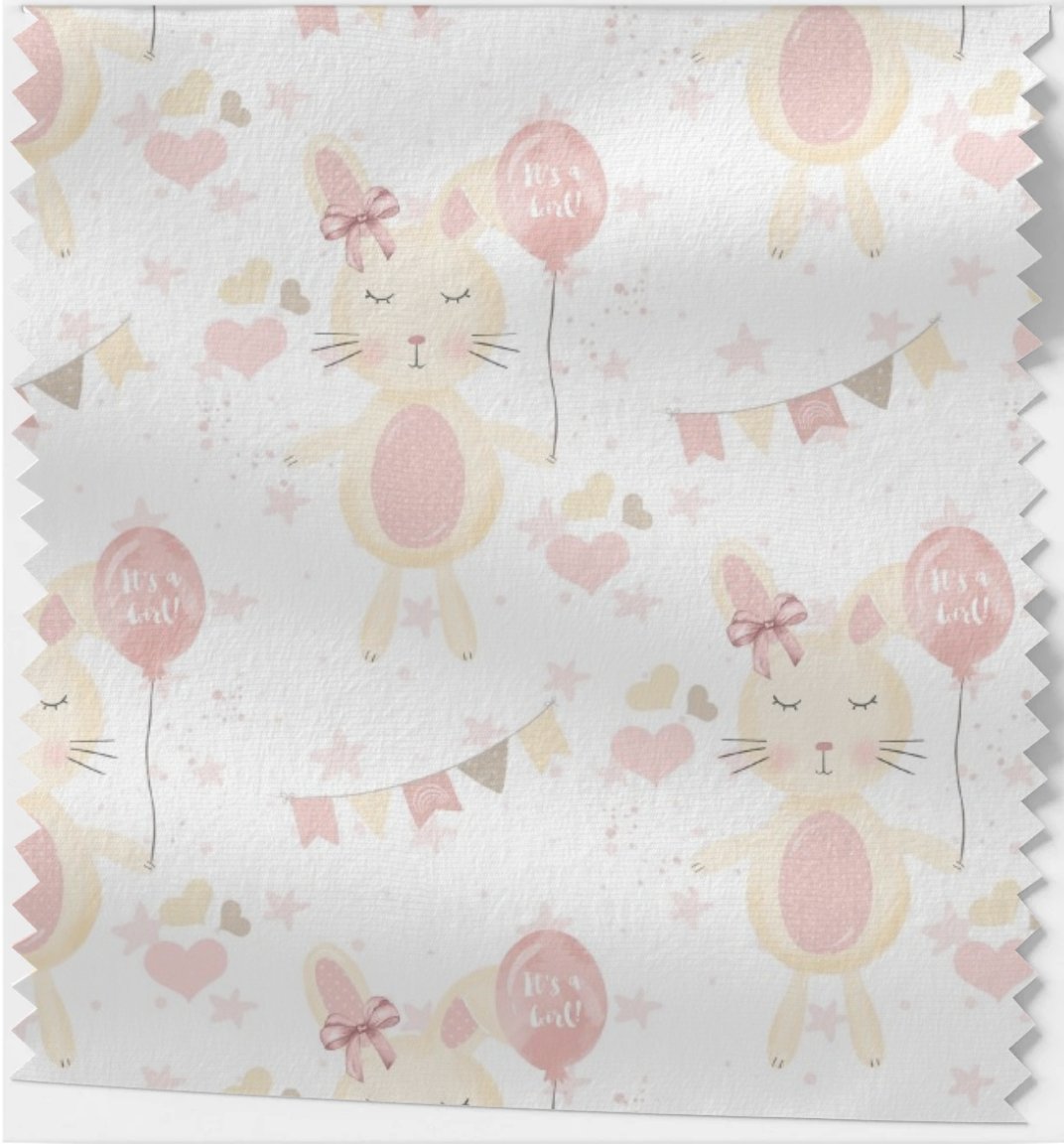 It´s a girl bunny & balloon - Jersey