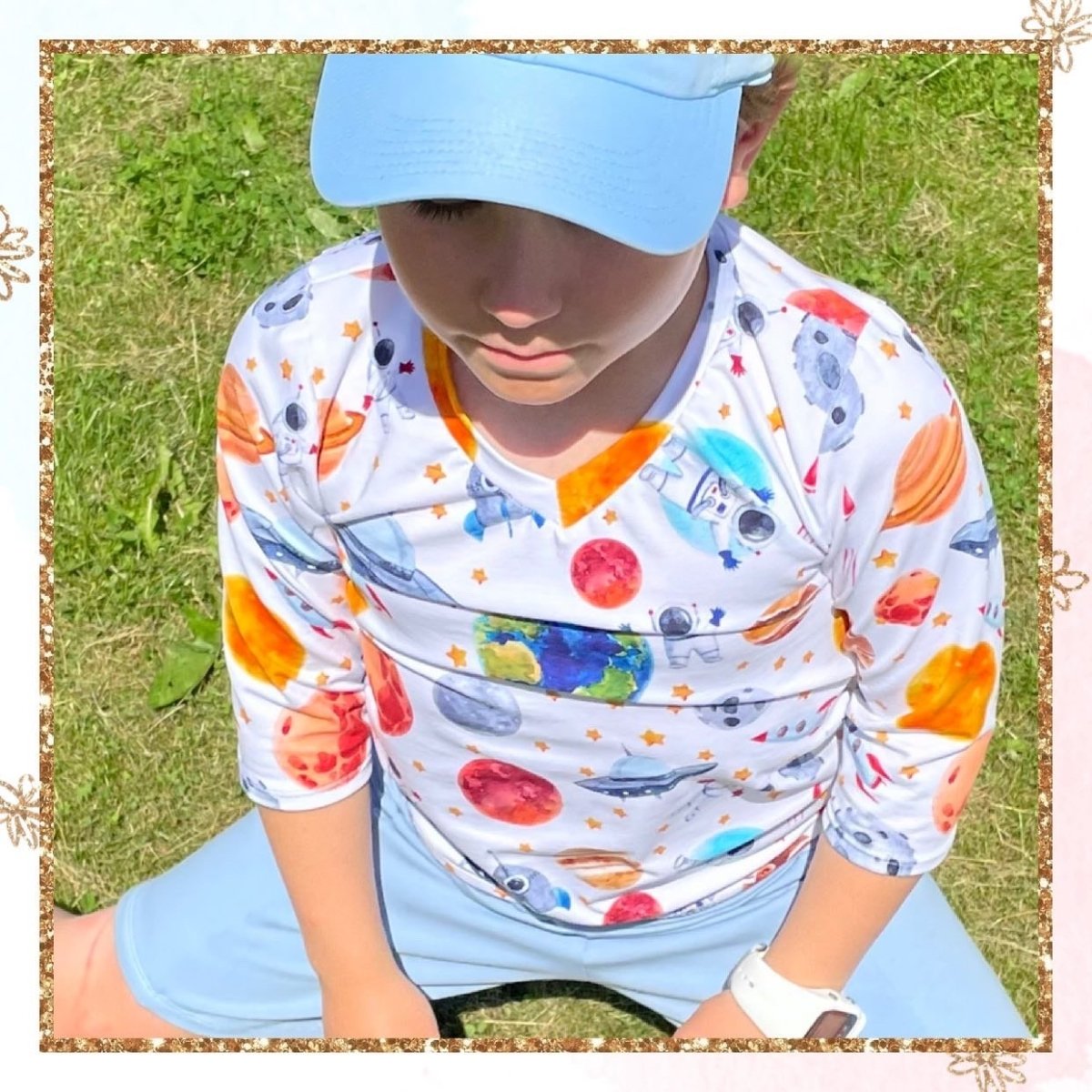 JERSEY - COOL IN SPACE - HVIT