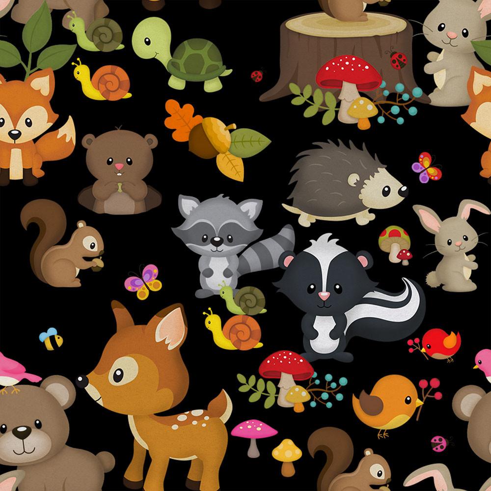 JERSEY - FOREST FRIENDS BLACK