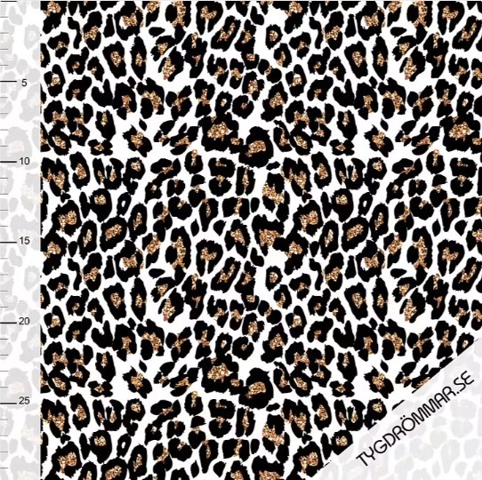 Jersey - LEO GLITTER - Tygdrømmar