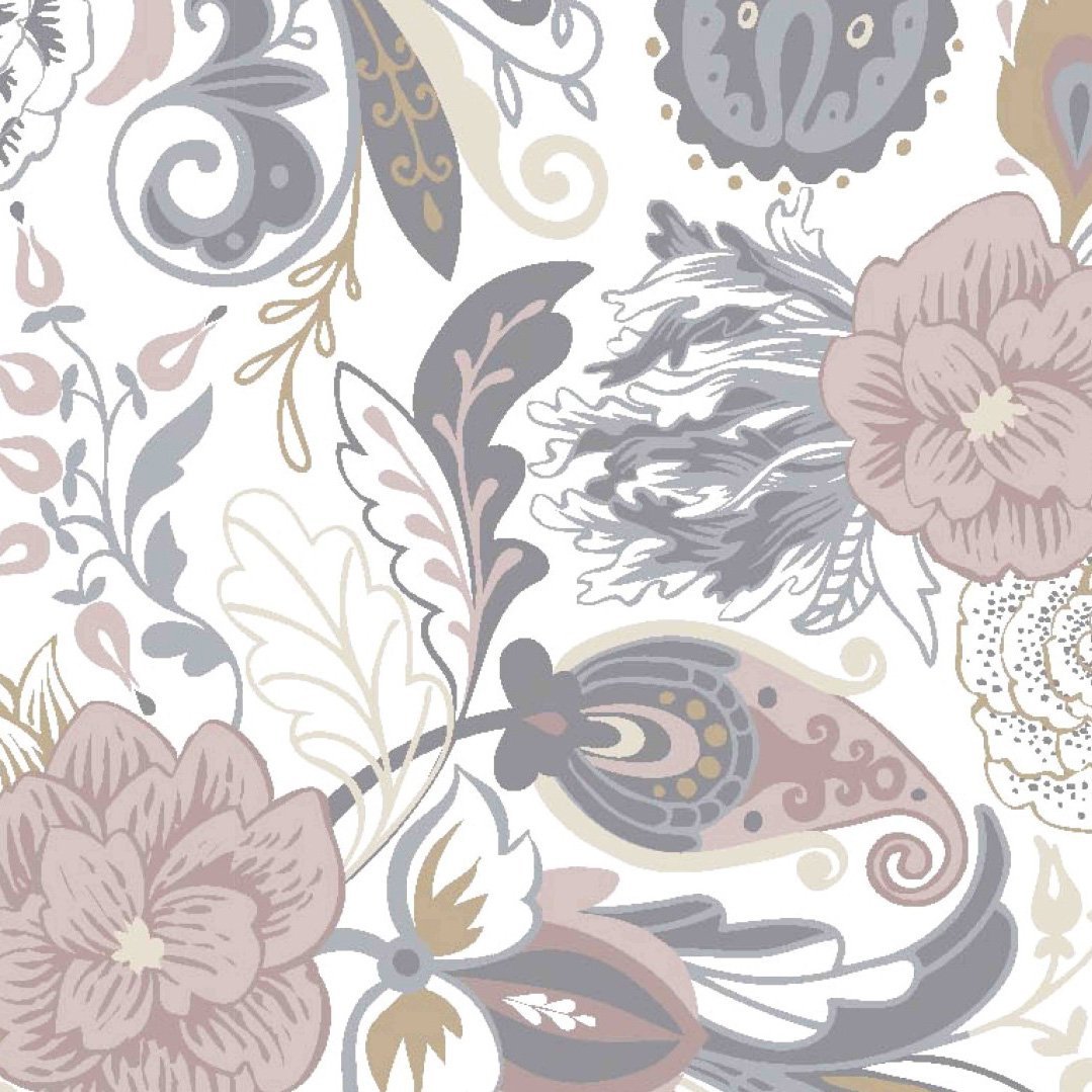 Jersey - Paisley Off-white