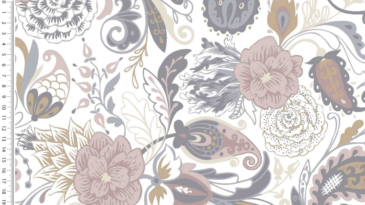 Jersey - Paisley Off-white