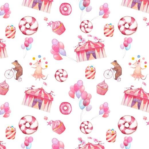 Jersey - Pink Cirucus