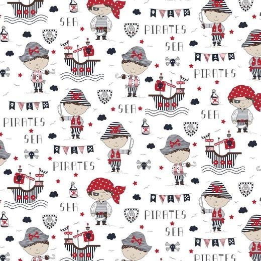 Jersey Sjørøvere - hvit