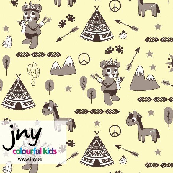 Little indian - økologisk jersey