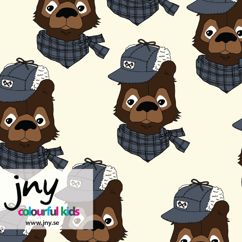 Lumbie bjørner - økologisk jersey