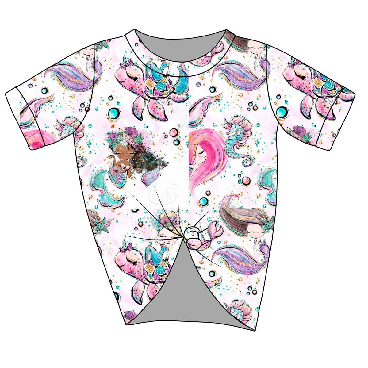 LYCRA BADETØY & SPORT - MERMAID - TYGDRØMMAR