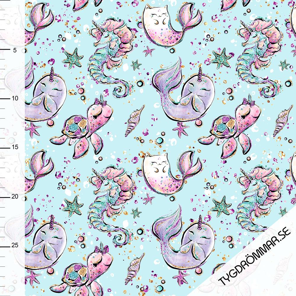 LYCRA BADETØY & SPORT - OCEAN BLISS - TYGDRØMMAR