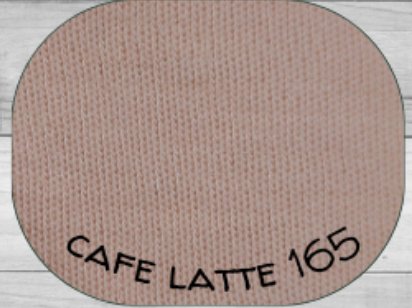 Merinoull 100% i interlock - Cafe Latte