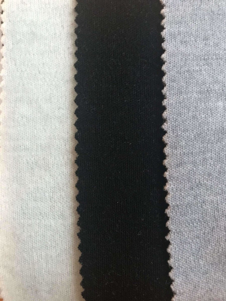 Merinoull 100% i interlock kvalitet - Naturhvit