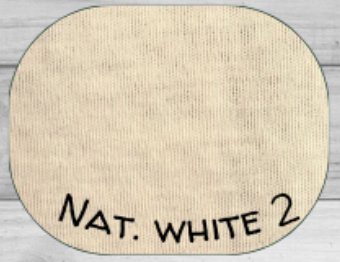 Merinoull 100% i interlock - Natural White