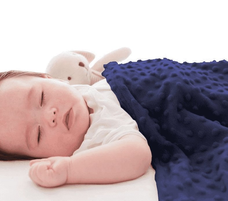 Minky fleece - marineblått