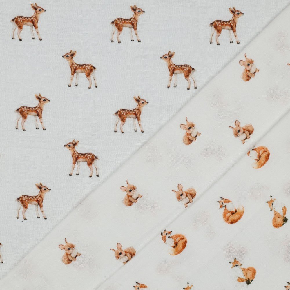 Musselin - Double Gauze Bambi - Økologisk