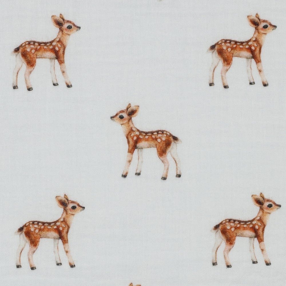 Musselin - Double Gauze Bambi - Økologisk