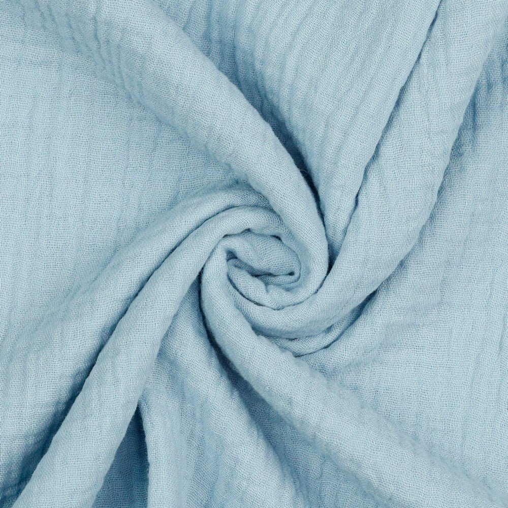 Musselin - Double Gauze - Blue