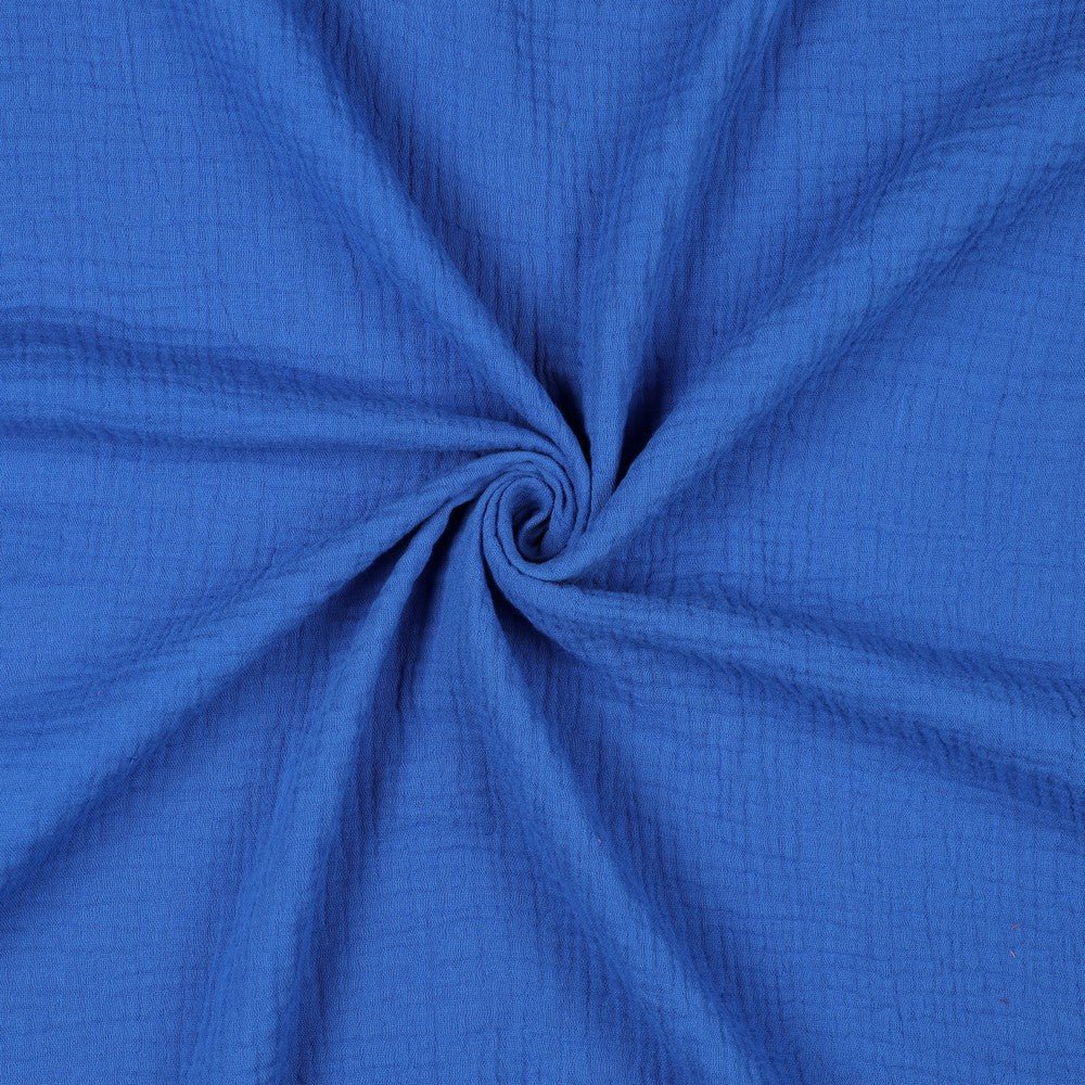 Musselin - Double Gauze - Cobalt