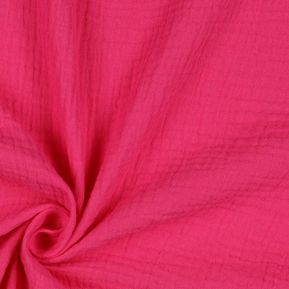 Musselin - Double Gauze - Fuchsia