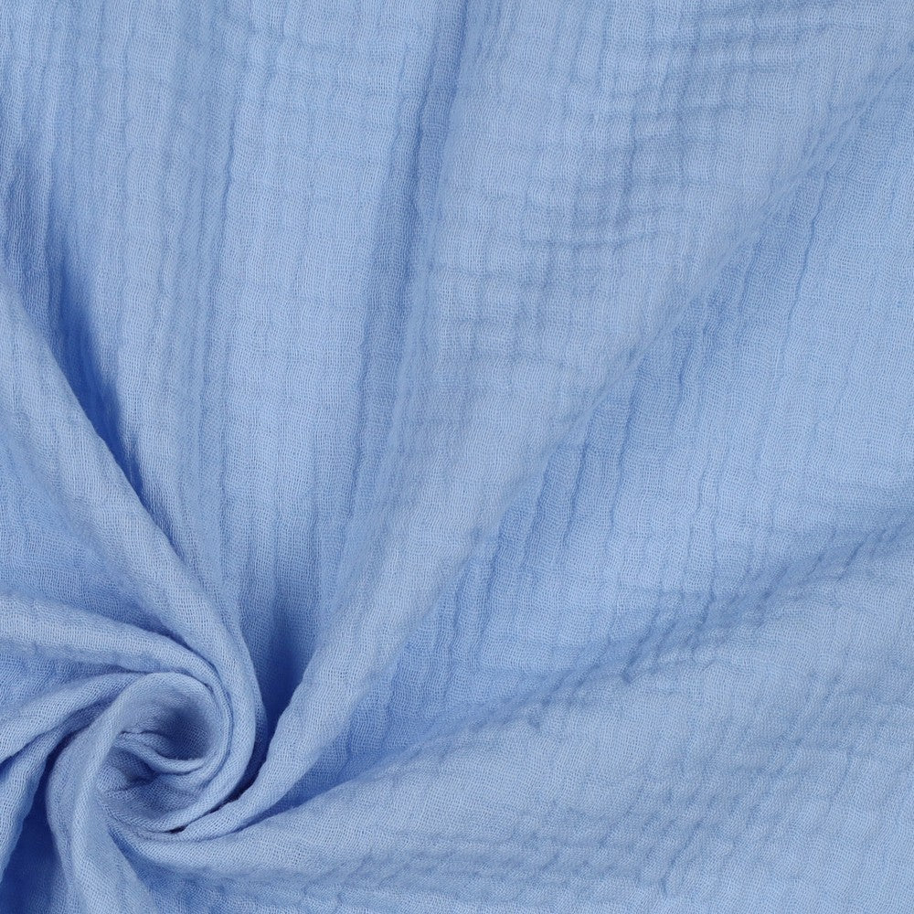 Musselin - Double Gauze - Light Blue