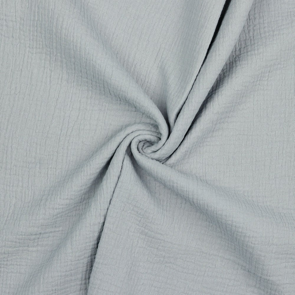 Musselin - Double Gauze - Light Grey