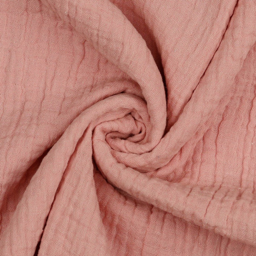 Musselin - Double Gauze Old Rose