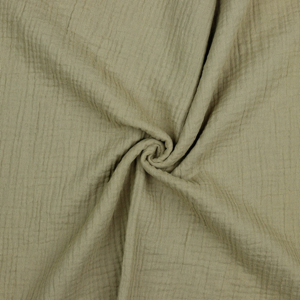 Musselin - Double Gauze - Taupe