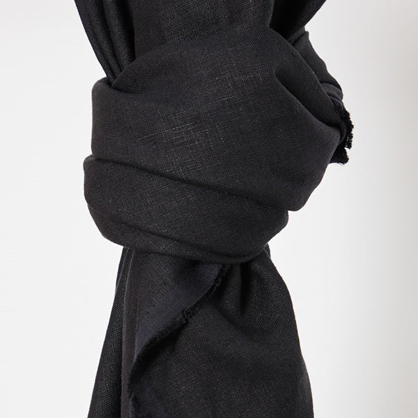 Nisa Softened Linen - mind the MAKER - Black